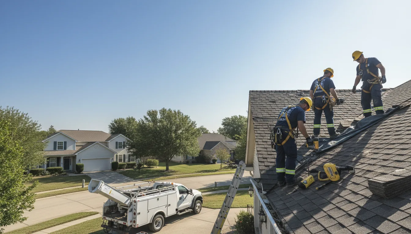Storm Damage Roof Repair in Cressona, PA